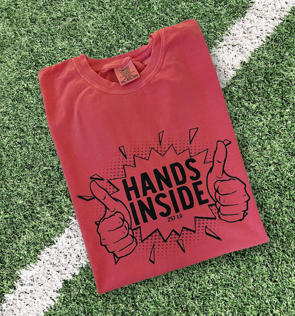 HANDS INSIDE; CC SHORT SLEEVE