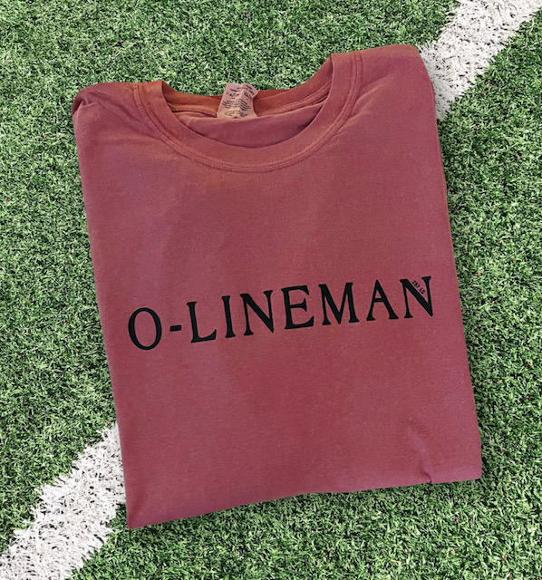 WELCOME TO OUR PLAYGROUND; O-LINEMAN SHORT SLEEVE
